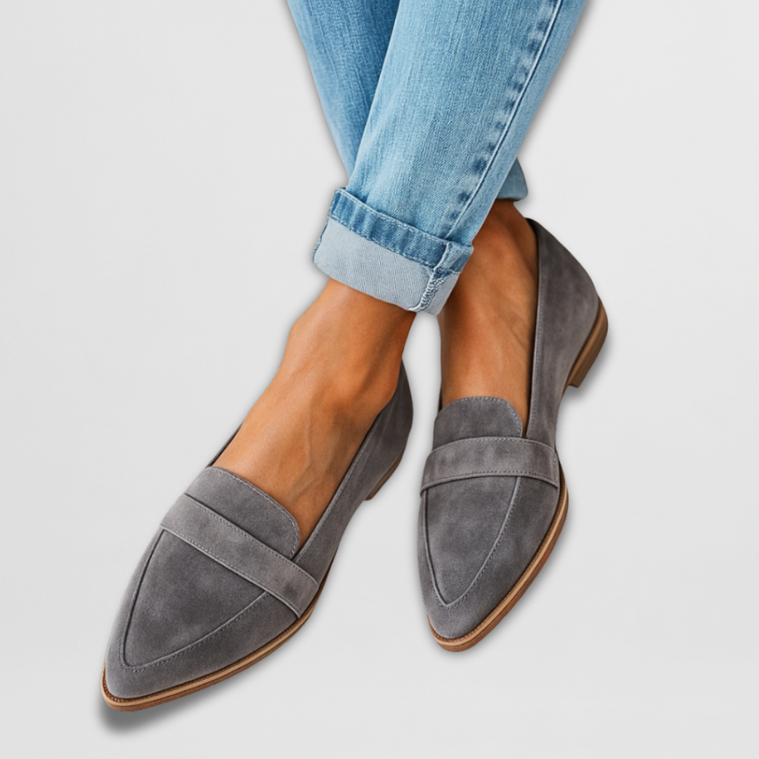 Margot - Suede Comfort Loafers