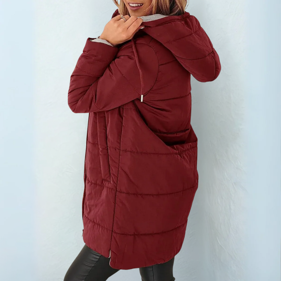Lucy | Cozy Hooded Winter Coat
