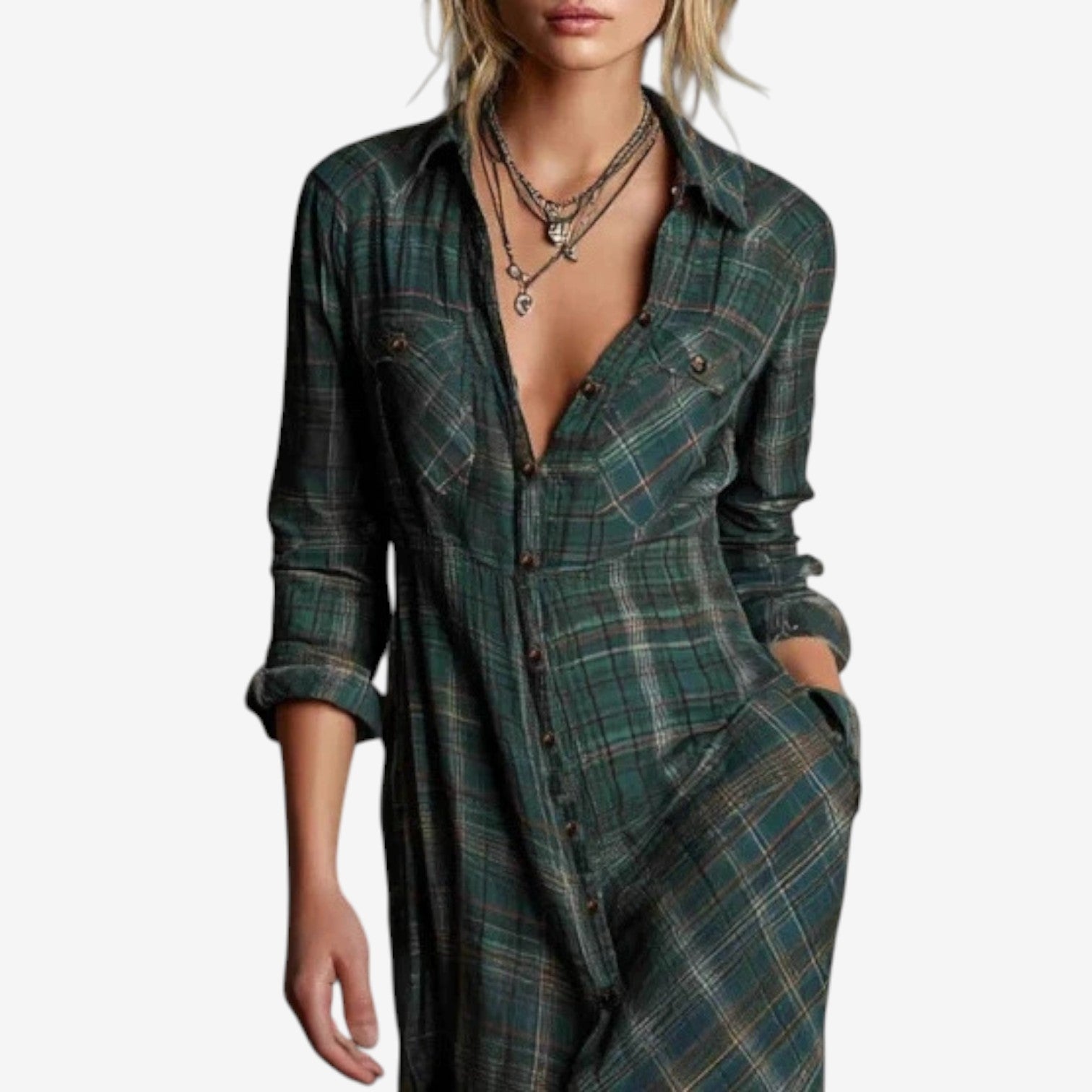 Louise™ Timeless Maxi Shirt Dress