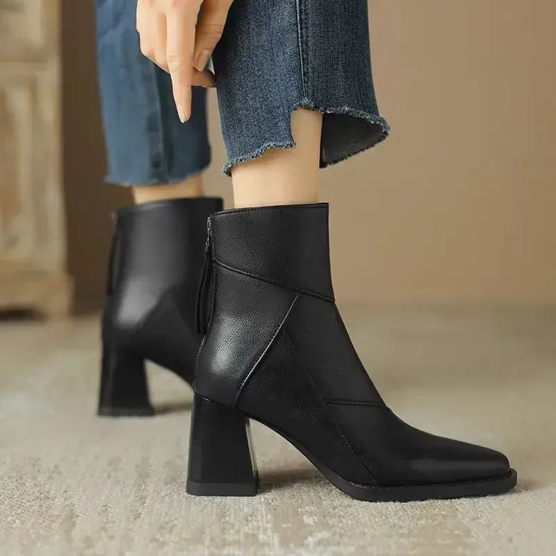 Goth-Inspired Chelsea Ankle Boots
