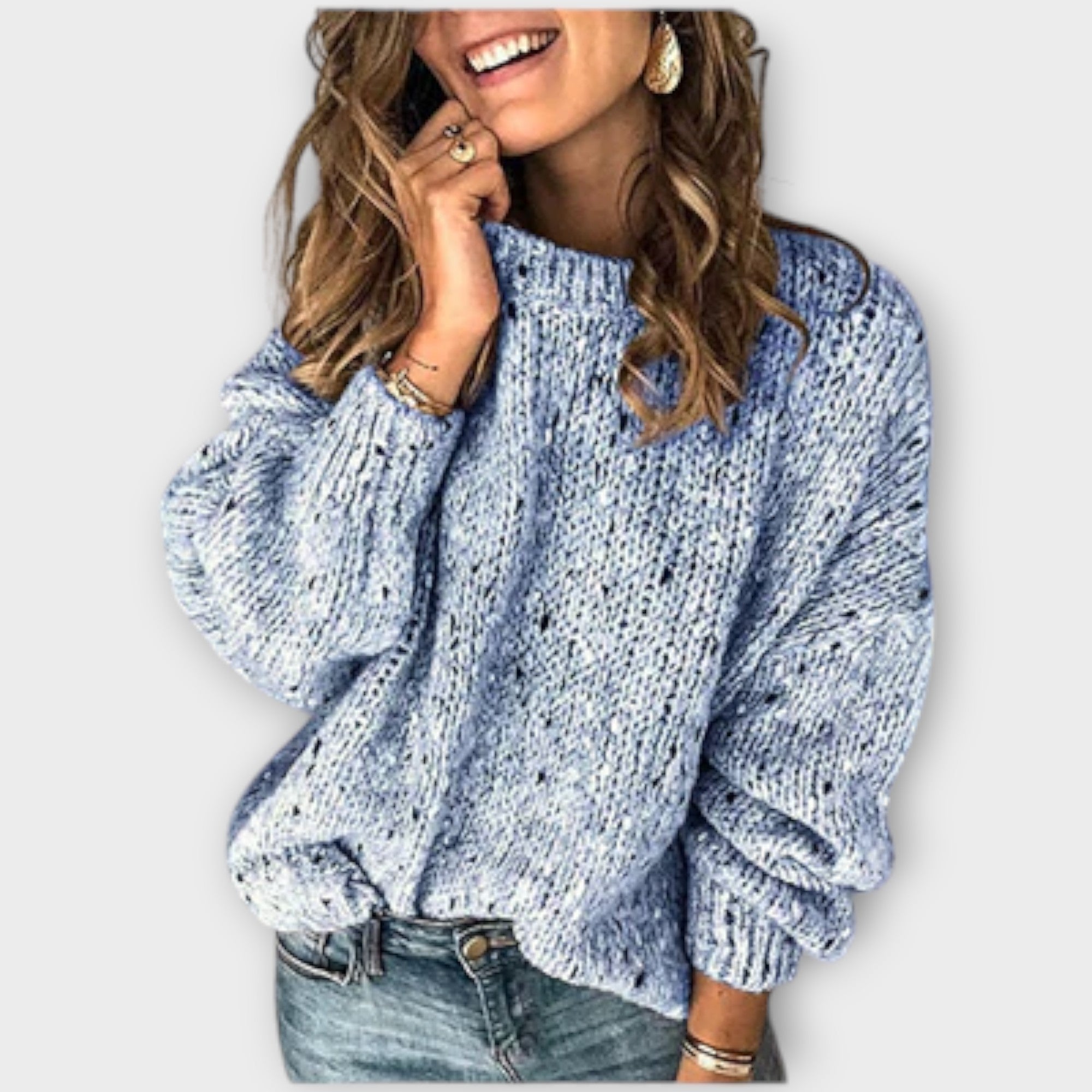 Ilyssa | Retro Knit Sweater