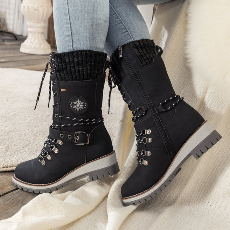 Drusilla | Waterproof Knee-High Snow Boots
