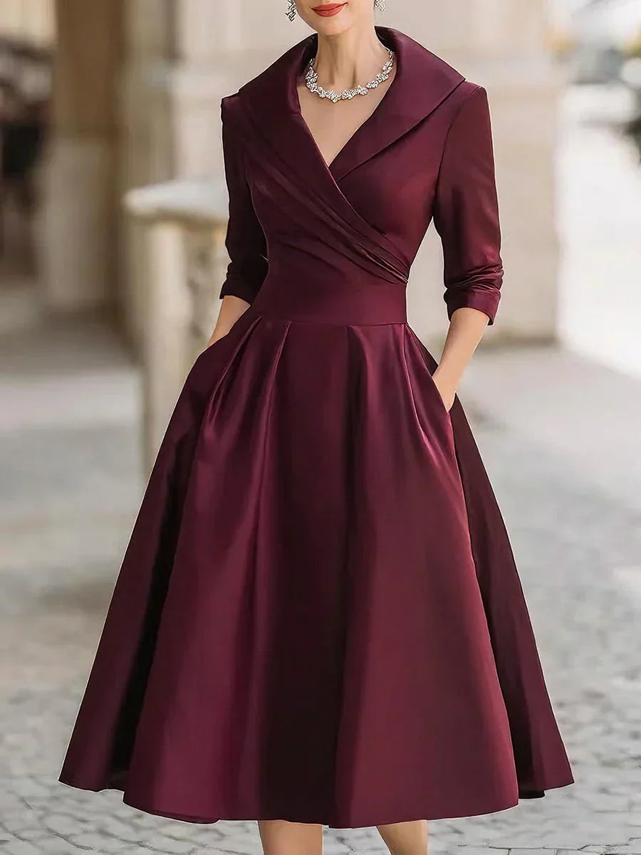 Clara | Elegant Satin Dress