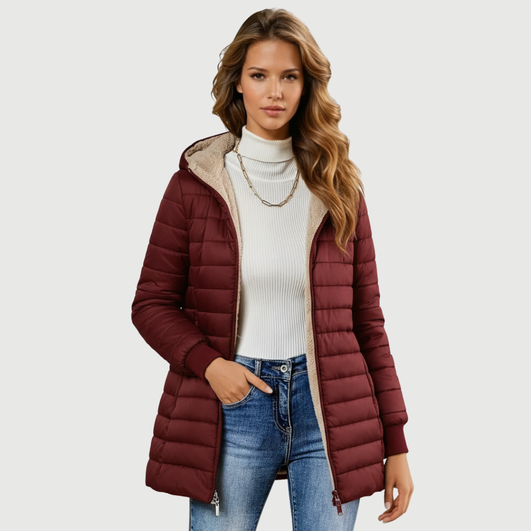 Annabel | Sherpa-Lined Winter Coat