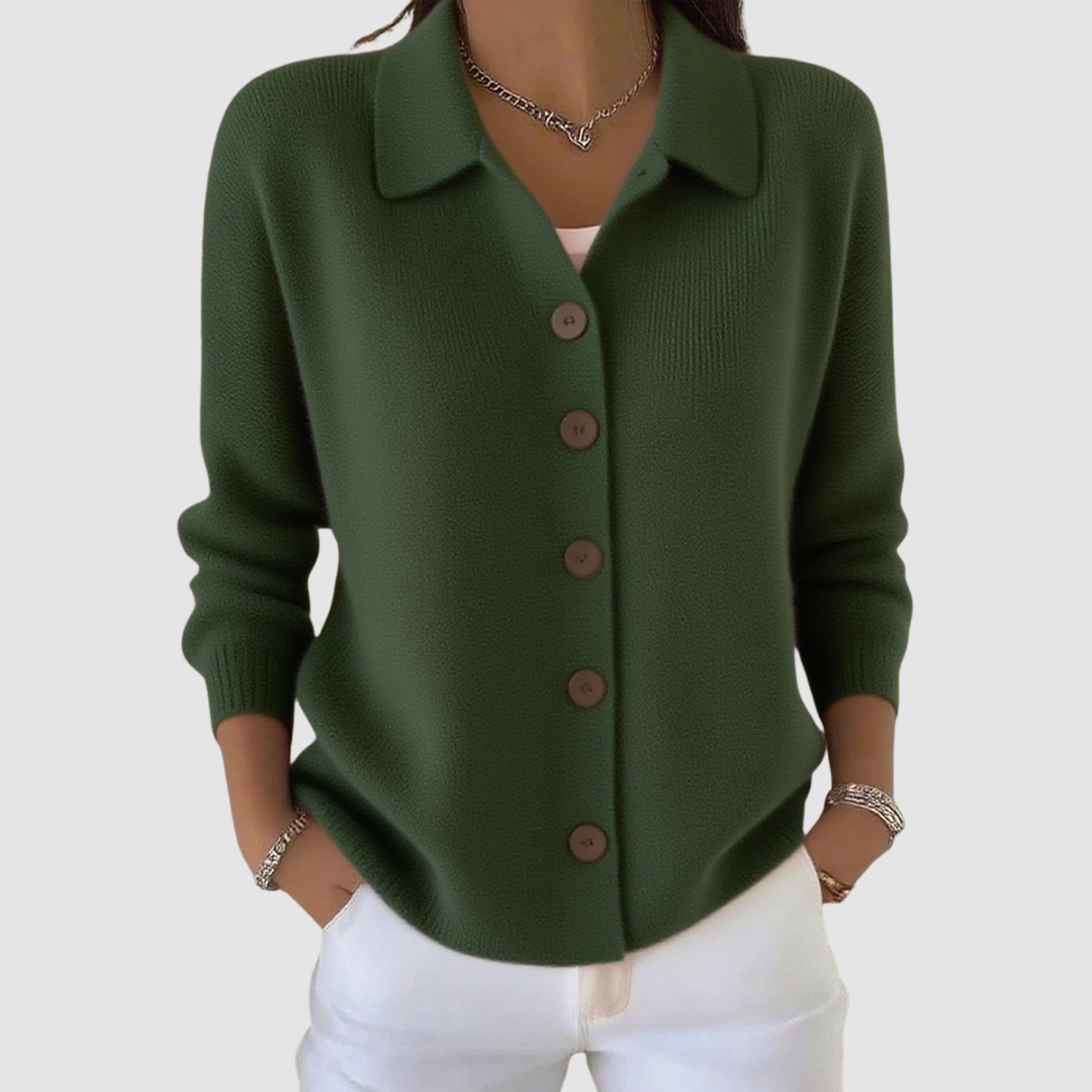 Joanna™ Button-Up Knit Cardigan