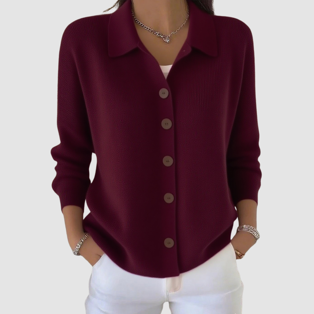 Joanna™ Button-Up Knit Cardigan