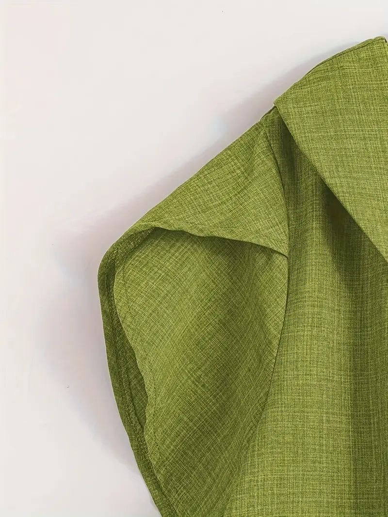 Marcelline | Asymmetrical Neckline Blouse