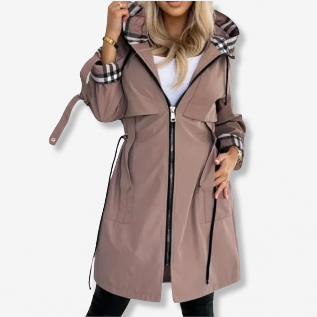 Imogen | Waterproof Zip Coat