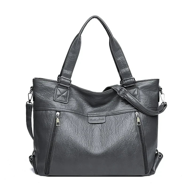 Retro Shoulder Tote Bag