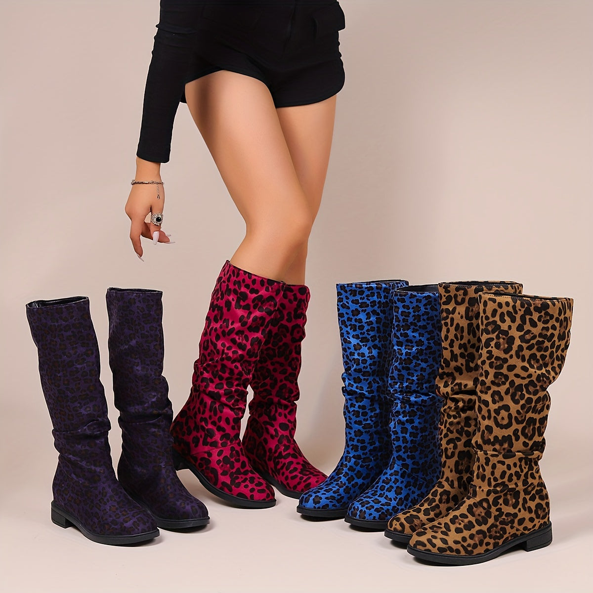Selah | Leopard Mid-Calf Boots
