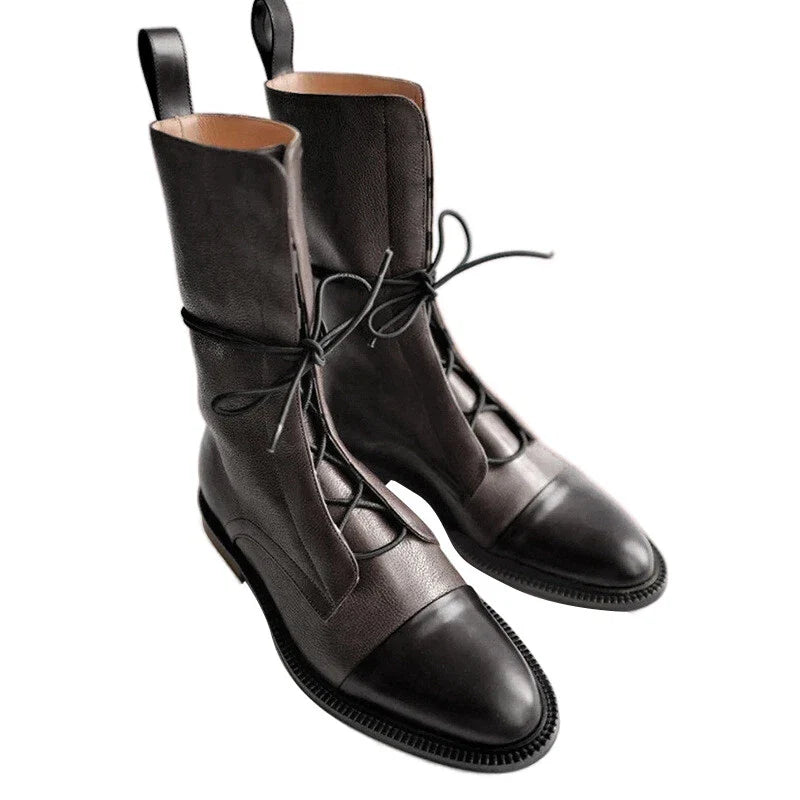 Elowyn | Classic Lace-Up Boots